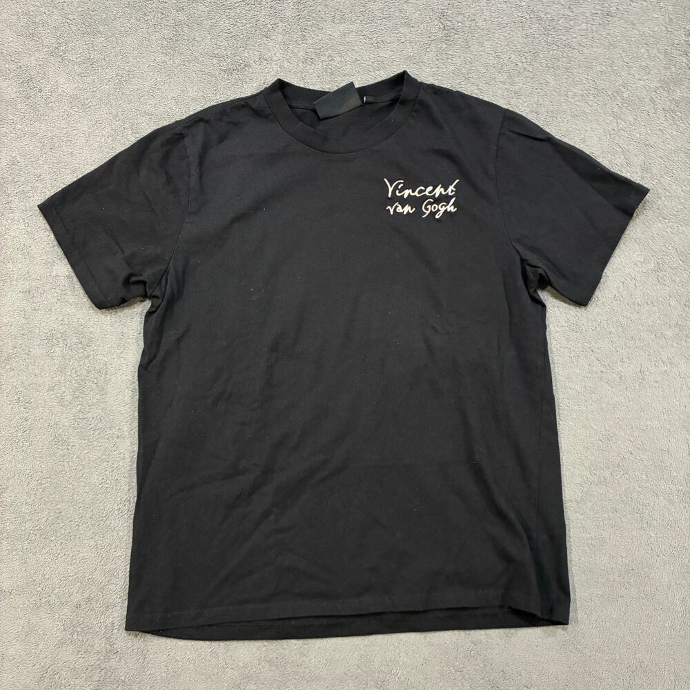 Super Massive Black Vincent Van Gogh The Starry Night T-Shirt Men's Size Medium